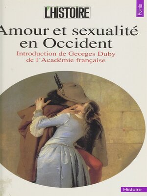 cover image of Amour et sexualité en Occident
